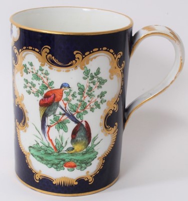 Lot 23 - Worcester-style tankard