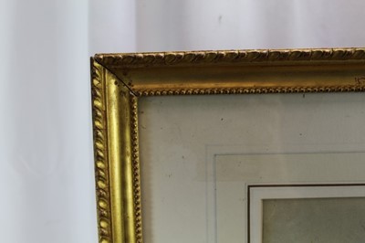 Lot 1008 - Henry Bright (1810-1873) black chalk and pastel, Shrubland Park, initialled and dated 1833, 28cm x 38cm, in glazed gilt frame