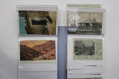 Lot 1426 - Two albums of mainly European and World postcards
