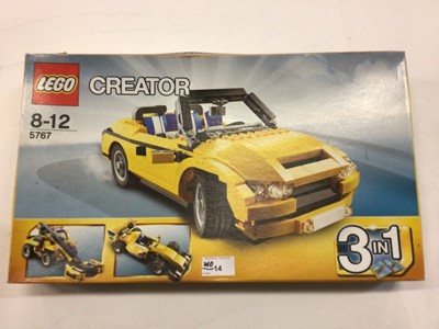 Lot 1961 - Lego Creator 5767 Cool Cruiser 3 in 1, 4955 Truck 3 in 1, 31037 Mini Car 3 in 1, with instructions, Boxed
