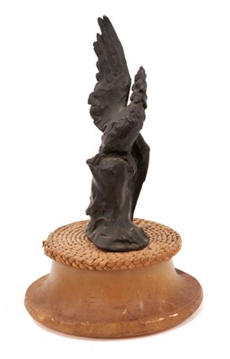 Lot 1003 - Follower of Rodin - bronze figure of a parrot.