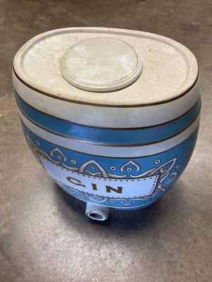 Lot 179 - Antique gin flagon