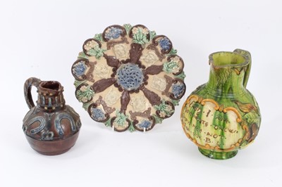 Lot 98 - Castle Hedingham pottery dish.