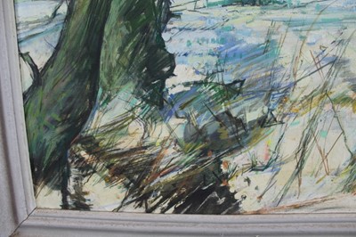 Lot 949 - Anthony Atkinson (1929-2014) oil on canvas - "Winter at Horkesley", signed, 62cm x 51cm, framed