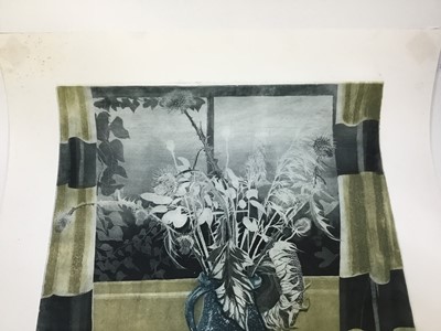 Lot 962 - *Richard Bawden signed artists proof etching - 'Winter Still Life', unframed