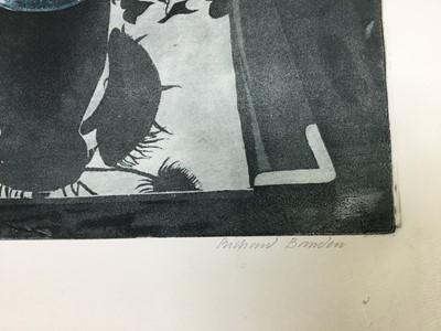 Lot 962 - *Richard Bawden signed artists proof etching - 'Winter Still Life', unframed