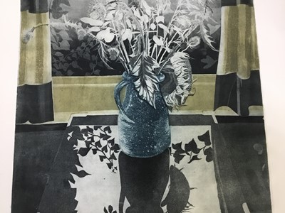 Lot 962 - *Richard Bawden signed artists proof etching - 'Winter Still Life', unframed
