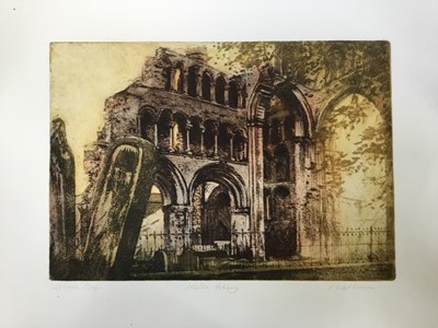 Lot 158 - Pat Mallinson (1930-2008) group of seven signed limited edition coloured etchings