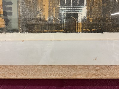 Lot 951 - *John Piper (1903-1992) signed limited edition lithograph – Three Somerset Towers, 48/70, in glazed frame