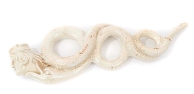 Lot 113 - Pearlware pipe