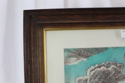 Lot 1048 - *Richard Bawden (b.1936) signed artists proof etching - 'The Garden Seat', 58cm x 45.5cm, in glazed frame
