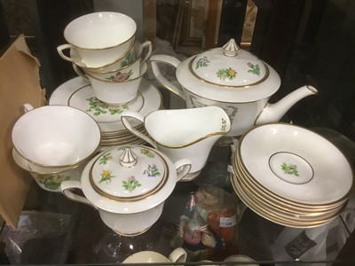 Lot 163 - Royal Worcester Wild flowers of Britain tea set.