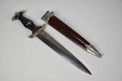 Lot 936 - Unusual Nazi SS dagger in SA Scabbard