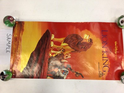 Lot 1408 - Large collection of Australian daybill movie posters, including Disney and many others
