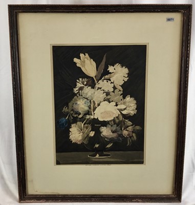 Lot 263 - Samuel Curtis, (1779-1860) Botanical watercolour, signed and dated 1810, 35cm x 26cm, in glazed frame