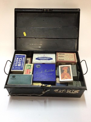 Lot 2496 - Collection of vintage matchboxes