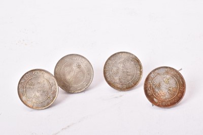 Lot 427 - China - Kwangtung Province silver 20 Cents coins undated