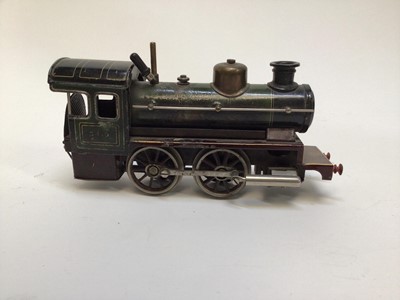 Lot 28 - Railway O Gauge unboxed selection of tinplate clockwork locomotives including Hornby, Bing etc. plus some tenders (QTY)