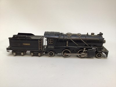 Lot 30 - Lionel O Gauge 2-4-2 locomotive and tender 261E, plus 2-4-0 Lionel Lines 259 locomotive and tender all boxed