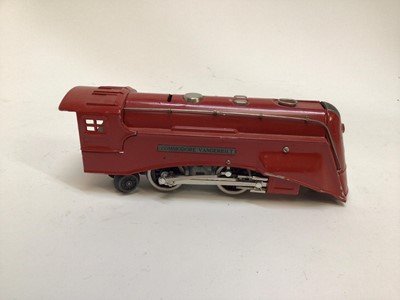Lot 31 - Lionel O Gauge unboxed selection including Commodore Vanderbilt locomotive, wagons and carriages (QTY)