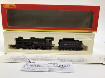 Lot 37 - Hornby OO Gauge S & DJR 4-4-0 Class 2P locomotive "46" R2217A, GWR 2-6-2-T Praire Class 61XX locomotive "6121" R2098D, GWR 4-6-0 "4086 Builth Castle" R2389, all boxed(3)