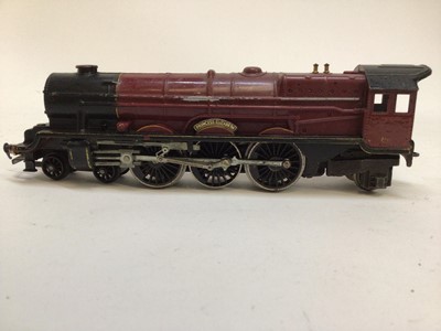 Lot 44 - Railway Hornby OO Gauge selection of unboxed locomotives and tenders including King Charles II, Princess Elizabeth, Brittania etc. (QTY)