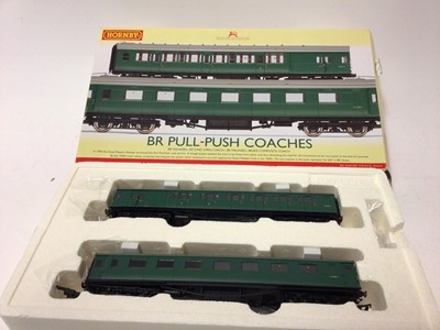 Lot 77 - Hornby OO gauge BR pull/push coaches R4534A, R4534B, R4534C all boxed (3)