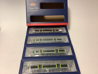 Lot 88 - Bachmann OO gauge Class 350/1 Desiro four car EMU 350101 London Midland 31-032 boxed