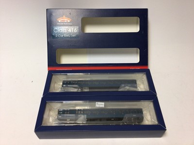 Lot 92 - Bachmann OO gauge Class 416 2 EPB EMU 5764 BR blue 31-375 boxed