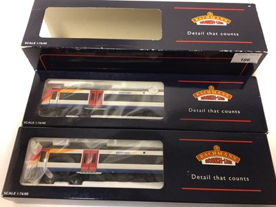 Lot 106 - Bachmann OO gauge 170/4 Turbostar two car DMU South West Trains 32-452 boxed