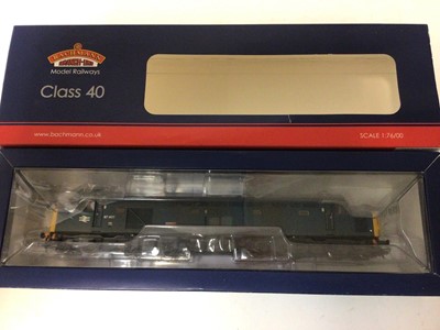Lot 119 - Bachmann OO gauge Class 40 Diesel 97407 Aureal BR blue departmental (weathered) 32-482 boxed