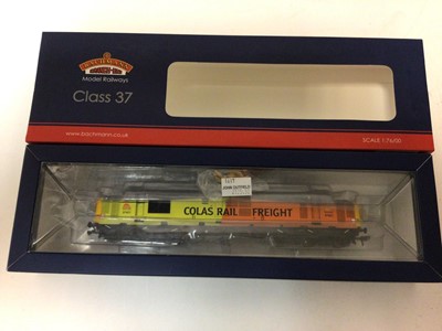 Lot 121 - Bachmann OO gauge Class 37/4 37421 Colas 32-389 boxed