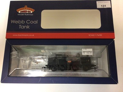 Lot 131 - Bachmann OO gauge BR standard class 4 MT Tank 80104 BR 32-360A, LNWR Webb Coal Tank 1054 35-050 both boxed (2)