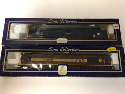 Lot 146 - Lima OO gauge Diesel Locomotives Class 55017 The Durham Light Infantry L 205191, Class 37428 L 204659, Class 47705 Guy Fawkes L 204703 A8, Class 60012 EW & S L 204755 all boxed (4)
