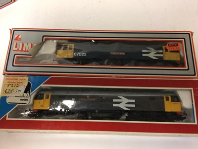 Lot 150 - Lima OO gauge Diesel Locomotives 50 020 Revenge 205141 MWG, 47363 Billingham Enterprise 20 5212, 87005 City of London 20 5125 MWG, 87022 Cock O' the North 20 5155 MWG all boxed (4)