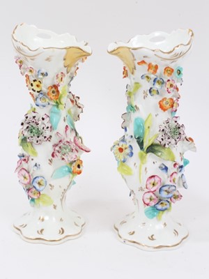 Lot 236 - Pair Coalbrookdale vases
