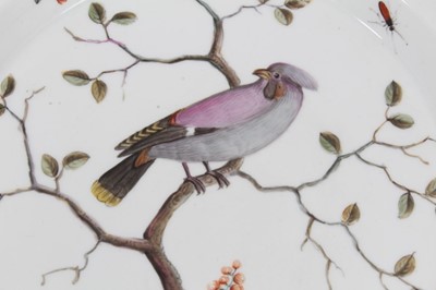 Lot 204 - Meissen style dish