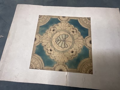 Lot 228 - Large collection of late 19th / early 20th century original ceramic designs, including work by Camille Solon (Minton's artist) and others