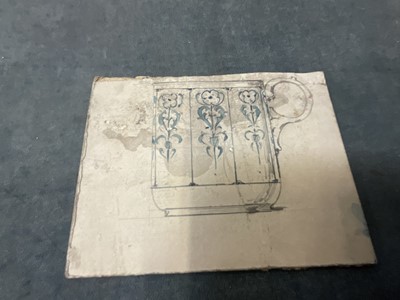 Lot 228 - Large collection of late 19th / early 20th century original ceramic designs, including work by Camille Solon (Minton's artist) and others