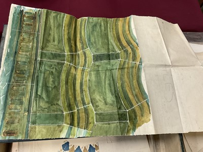 Lot 228 - Large collection of late 19th / early 20th century original ceramic designs, including work by Camille Solon (Minton's artist) and others