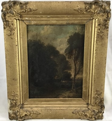 Lot 112 - Norwich School, 19th century, oil on canvas, landscape