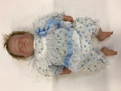 Lot 1806 - Reborn Baby Doll by Berjusa, Made in Spain, 50cm.