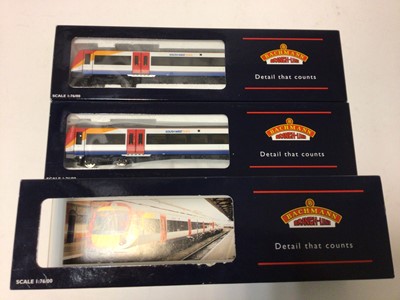 Lot 219 - Bachmann OO gauge 170/4 Turbostar 2 car DMU, Southwest trains livery, boxed, 32-452