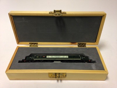 Lot 220 - Bachmann OO gauge limited edition Class 46 "Ixion" D172 locomotive and tender, BR green livery with late crest, in presentation wooden box, 31-080