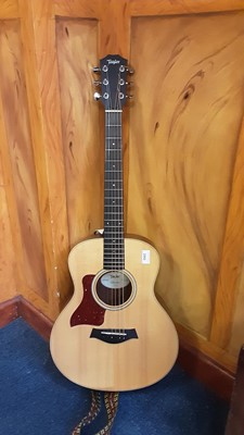 Lot 2262 - Taylor GS mini left-handed acoustic six string  guitar