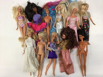 Lot 1820 - Quantity of Barbie dolls 1990's period including Disney.