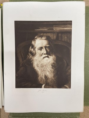 Lot 242 - A portfolio of 91 prints by J. M. W. Turner - a duplicate set of prints from Turner and Ruskin - An exposition of the work of Turner, from the writings of Ruskin, 1900. (76 prints out of 91) editio...