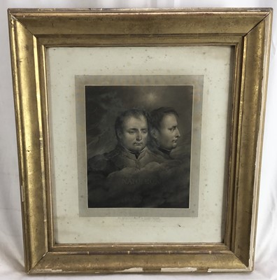 Lot 197 - George Maile (19th century) engraving after Girodet-Trioson, Napoleon, 30 x 24cm, glazed frame