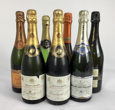 Lot 12 - Champagne - seven bottles, to include Heidsieck