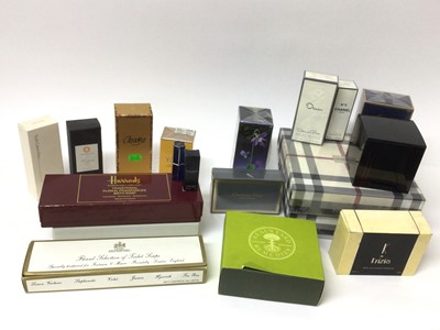 Lot 200 - Chanel No 5 vaporisatuer spray 50ml, unopened in box, together with other perfumes, luxury soaps and lotions